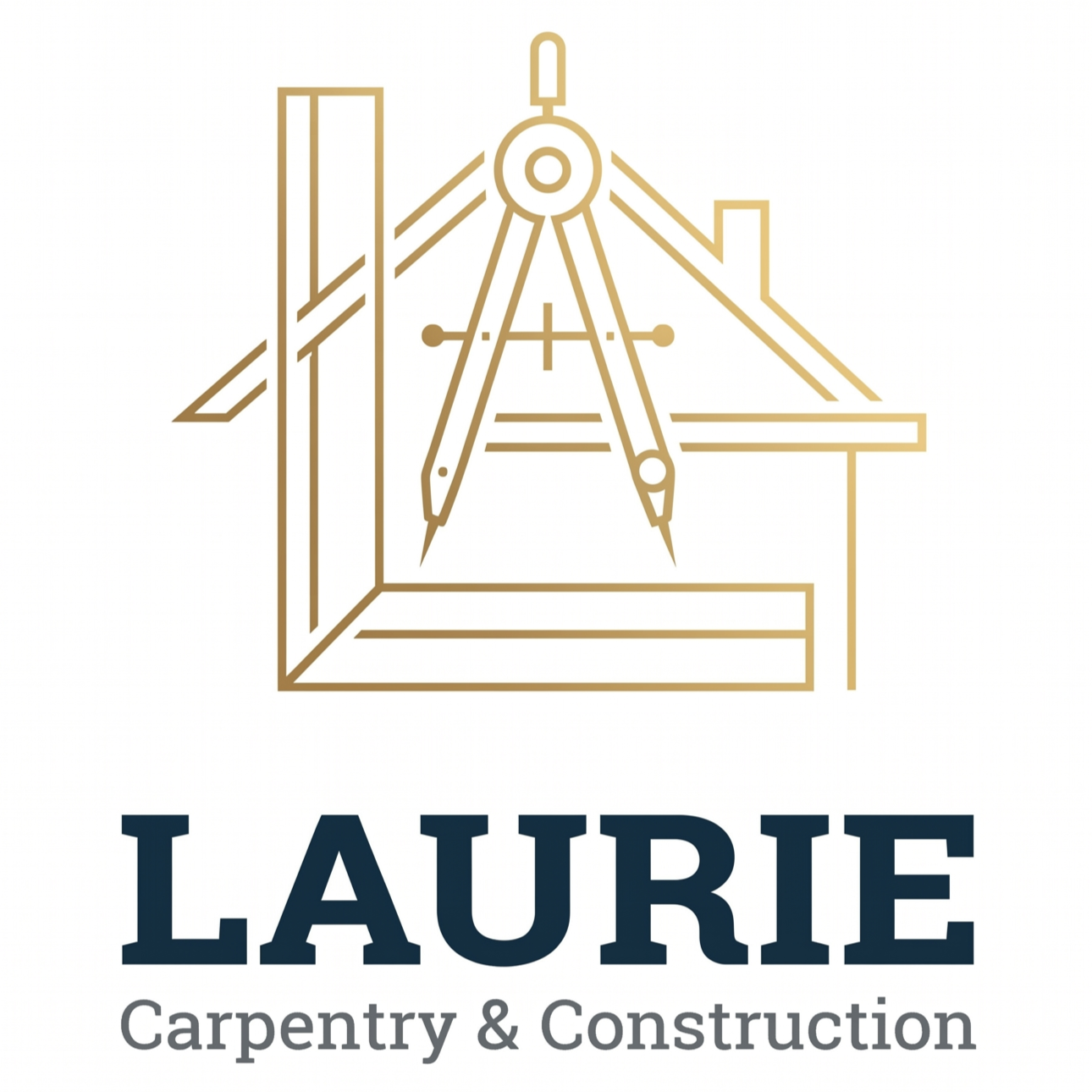 Laurie Carpentry & Construction Logo